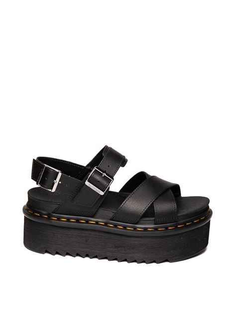 Black voss sandal DR. MARTENS | VOSS QUODLEATHER-BLACK